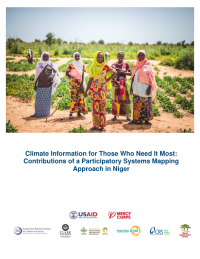 Climate information for those who need it most: contributions of a participatory systems mapping approach in Niger